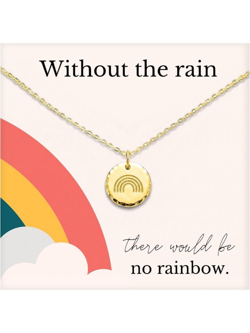 Inspirational Necklace for Women - Motivational Jewelry, Courage & Strength